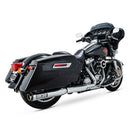 Supersport 400 Slip-On Mufflers Chrome