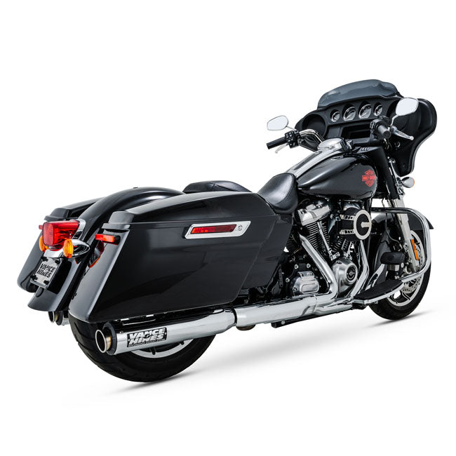 Supersport 400 Slip-On Mufflers Chrome