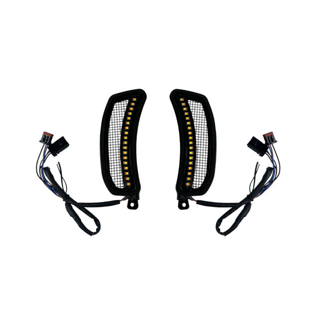 St Fairing Vent Lights Black