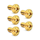 Titanium Brake Rotor Bolt Kit Front Gold