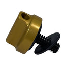 Seat Screw 1/4-20 Gold For Most 96-25 H-D With 1/4-20 Thread (UNC)