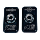 Axle Adjuster Plate Kit FXR Logo For 82-94 FXR