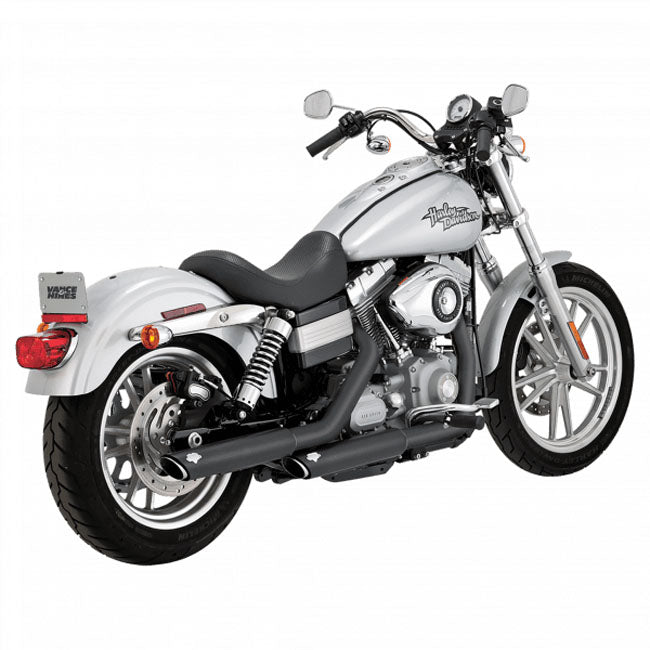 3 Inch Twin Slash Slip-On Pcx Mufflers Black