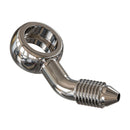 Slimline Banjo Fitting 3/8" Or M10 Compound Left Polished