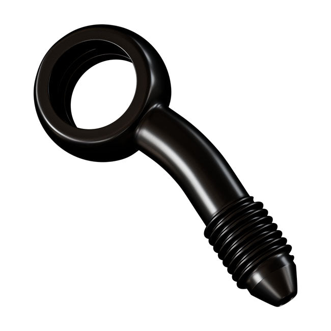 Slimline Side Banjo Bolt 3/8" 20 Degrees Black