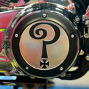 Question Mark'' Derby Cover Matt Black/Clear For 16-25 Touring Excl. 2025 FLTRXRRSE
