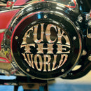 FTW'' Derby Cover Gloss Black/Clear For 16-25 Touring Excl. 2025 FLTRXRRSE