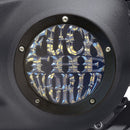 FTW'' Derby Cover Matt Black/Clear For 19-25 Softail