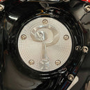 Question Mark'' 5-Hole Point Cover Polished For 99-17 Twin Cam 5-Hole  NU