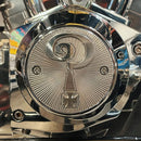 Question Mark'' 2-Hole Point Cover Alu For 70-99 Big Twin Excl. Twin Cam