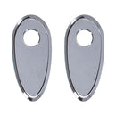 Fender Strut Turn Signal Hole Covers Chrome For Universal