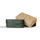 Leather Handlebar Grip Wraps Forest Green For Universal