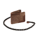 Rodeo Wallet Tobacco Brown For 9 X 11.5 Cm Closed And 9 X 23.5 Cm Open