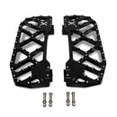 Brand MX-Evolution Rider Floorboards Black For Rider: 86-17 (NU) FL Softail