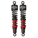 Brand Stiletto Shocks 13" Standard Rate Black For 00-25 FLT/Touring