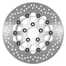 '10-Spoke A Floater'' Brake Rotor 292 MM Rear For Rear: 00-25 Softail