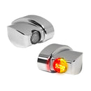 Nano Winglets 3-1 Taillight/Turn Signals Chrome