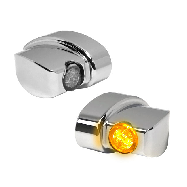 Nano Winglets Turn Signal Set Chrome