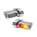 Aero Micro Winglets 3-1 Taillight/Turn Signals Chrome