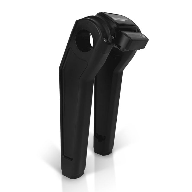 Clubstyle Performance Risers 9 Inch Black For Most H-D With 3.5 Inch Riser Mount Spacing