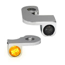 Nano Turn Signals Chrome For 90-14 Softail