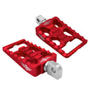 MX Driver Footpegs V1 Red For 18-24 Softail