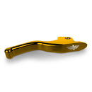 Performance Brake & Clutch Lever Set Gold For 96-14 Softail