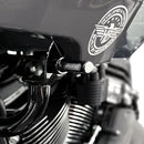 ST Micro Front Turn Signals Chrome For 22-24 FXLRST Low Rider ST