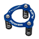 Power Plate Blue Anodized For 18-25 Softail
