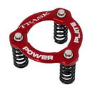 Power Plate Red Anodized For 18-25 Softail
