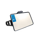 Side Mount License Plate Bracket Black For 91-07 Softail - 210 MM X 130 MM