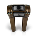 Clubstyle Performance Risers 9 Inch Bronze For Most H-D With 3.5 Inch Riser Mount Spacing