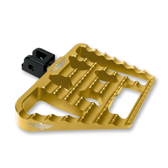 Performance Passenger Mini Floorboards V1 Gold For 18-24 Softail