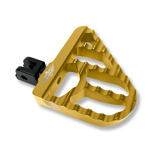 Performance Passenger Mini Floorboards V2 Gold For 18-24 Softail
