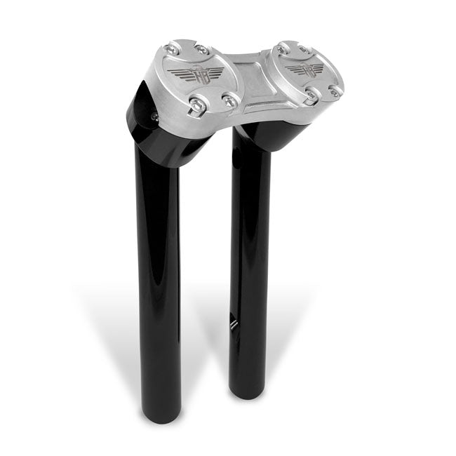 Clubstyle Pullback Risers 6 Inch Black / Silver