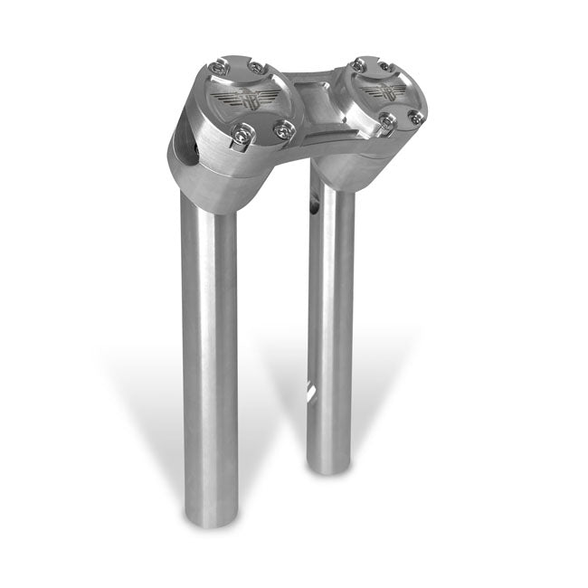 Clubstyle Pullback Risers 6 Inch Silver / Silver