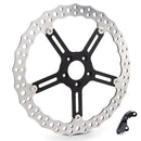 15" Jagged Front Big Brake Rotor Kit Left Side For Left Front: 20-25 Fxlrs