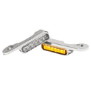 Stripes Turn Signals Chrome For 02-22 Touring