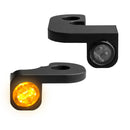 Nano Turn Signals Black  For 90-17 Dyna