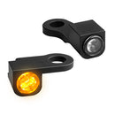 Nano Turn Signals Black  For 14-20 Sportster