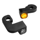 Nano Turn Signals Black  For 90-03 Sportster