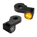 Nano Turn Signals Black  For 02-17 VRSC