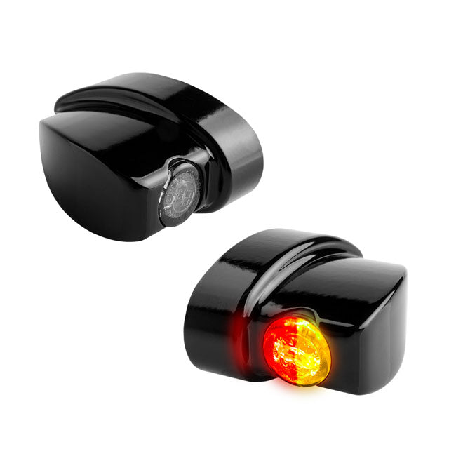 Nano Winglets 3-1 Taillight/Turn Signals Black