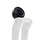 Round 4 Inch Gauge Mount Black For 18-25 Softail