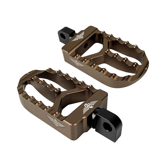 MX Passenger Footpegs V2 Bronze For 18-24 Softail