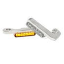 Stripes Turn Signals Chrome For 90-18 Touring