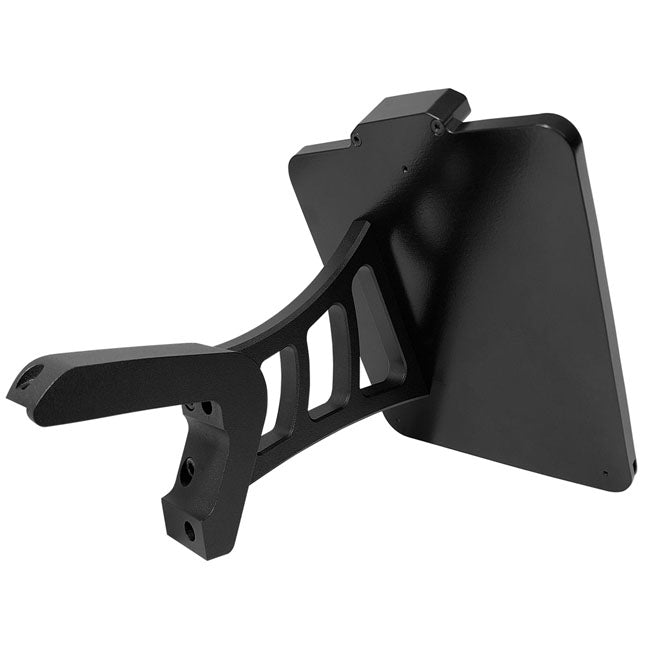 Side Mount License Plate Bracket Black For 19-20 114 Inch FXDRS (Destroyer) (NU) - 220 X 200 MM