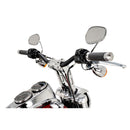 1-1/4" Phatbar & 12" Riser Kit Chrome For 82-25 H-D Mech. Or E-throttle With 3-1/2" Mount Bolt Spacing