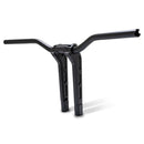 1-1/4" Phatbar & 14.5" Riser Kit Black Ops For 82-25 H-D Mech. Or E-throttle With 3-1/2" Mount Bolt Spacing