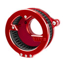 Massive'' Air Cleaner Assembly Red For 18-24 Softail